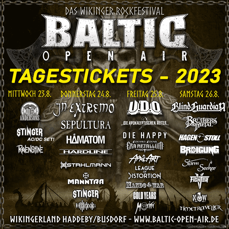 Baltic Open Air Rocken wie die Wikinger!